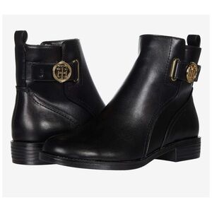 Tommy Hilfiger Women's Rezin Ornamented Zip-Up Booties SIZE 6M